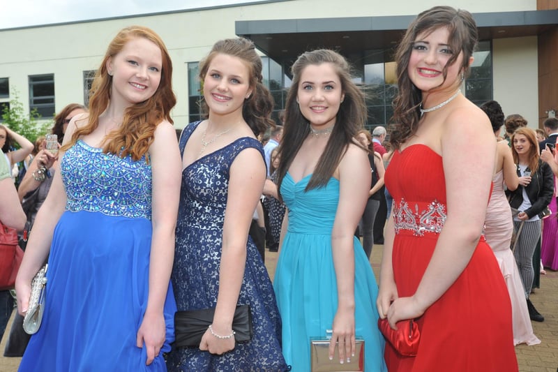 Blessed Trinity (left to right) , Lauren McCready, Lucy Nadin, Jess Luckie and Emily Crabtree.