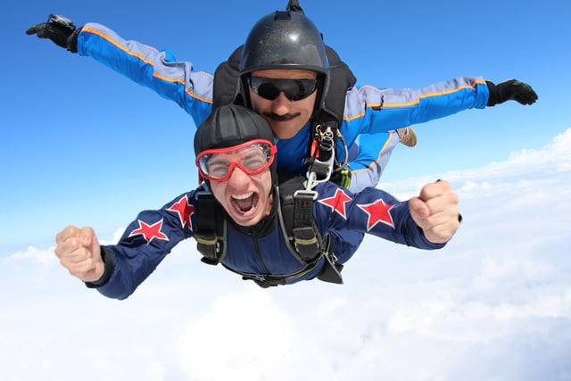 The winner could afford to go skydiving at Black Knights Parachute Centre in Cockerham 1,300,000 times for an 8-10 seconds freefall (£150 each) or 870,000 times for a 60 seconds freefall (£224 each)