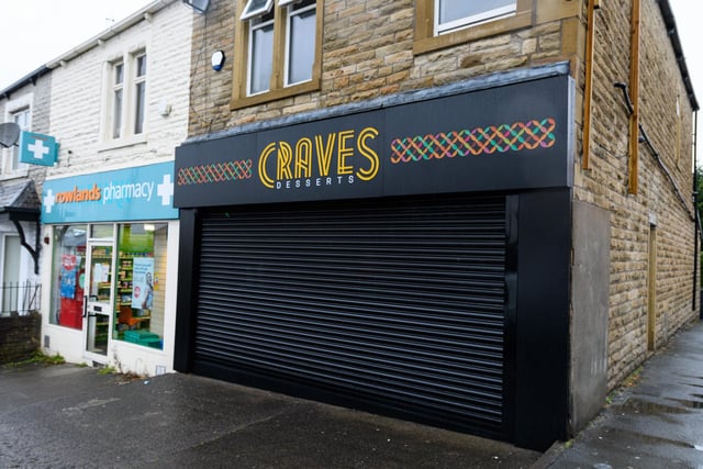 Craves Desserts in Briercliffe Road, Burnley. Photo: Kelvin Stuttard