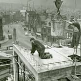 The Keirby Hotel being built in Burnley in 1958. Credit: Lancashire County Council.