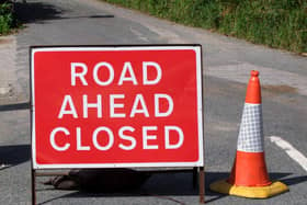 Part of the M65 has been closed after an accident