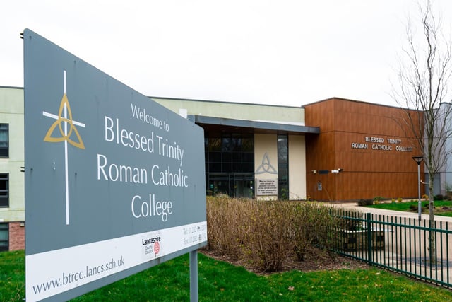 Blessed Trinity had 246 applicants put the school as a first preference but only 234 of these were offered places. This means 4.9% did not get into their first choice.