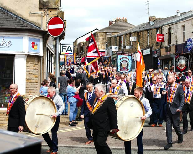 Last year's parade in Burnley