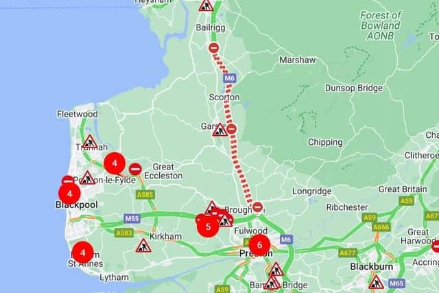 The error also affected the AA live traffic map