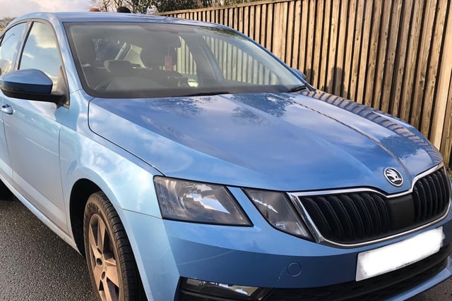 Police were called to a report that the driver of this Skoda had failed their driving test in Blackpool and were driving back to Manchester unsupervised.
The car was seen on the M55 at Preston travelling at 30mph.
The car was stopped, the driver reported and the car seized.