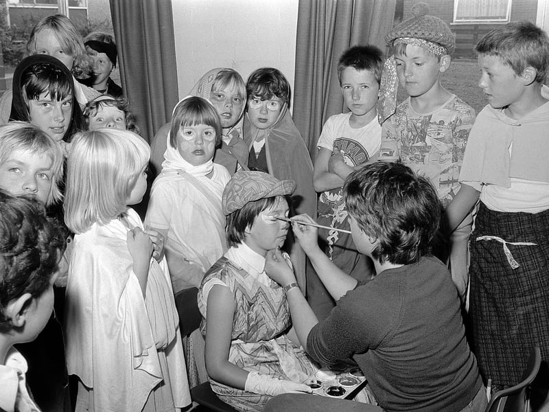 1980 and Woodhouse Play Festival - do you remember getting your face painted?