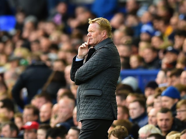 The Toffees paid out the same fee to bring the Dutchman to Goodison Park from Southampton in 2016.