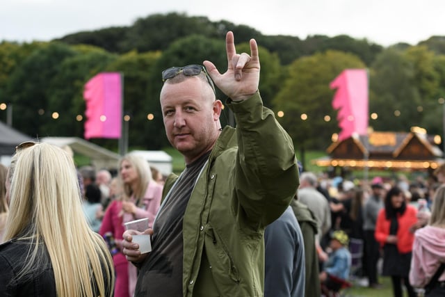 Revellers enjoy a day out at Towneley Park Tribute Festival. Photo: Kelvin Stuttard