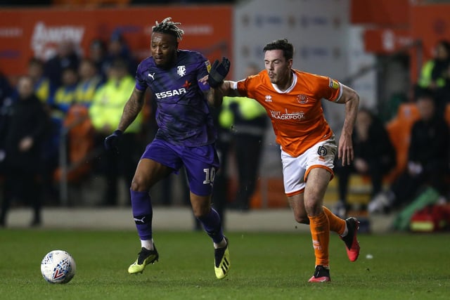 He's been in terrific form for the Tangerines, who look set to secure a safe mid-table finish. He's picked up two Man of the Match awards, too. (Photo by Lewis Storey/Getty Images)