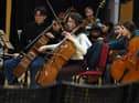 Photo Neil Cross; National Youth Orchestra Inspire Programme at St Mary's Academy in Blackpool