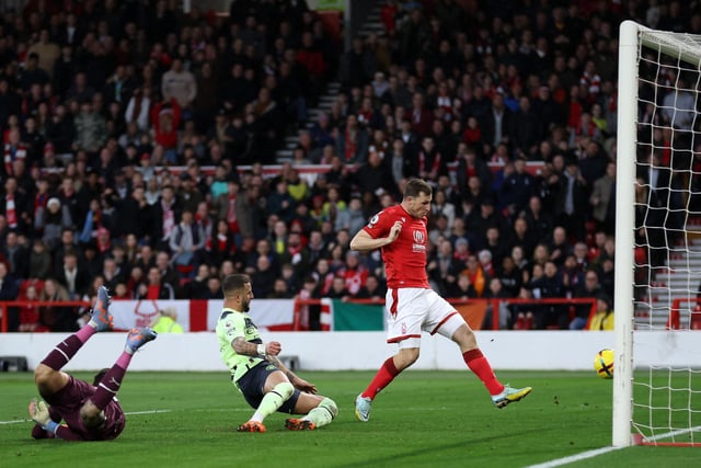 Wood was on the scoresheet during Forest's last-gasp defeat to Bournemouth.