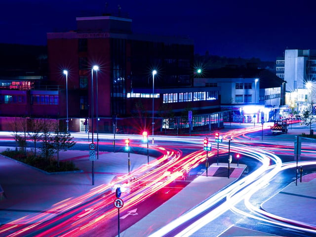 Burnley town centre
