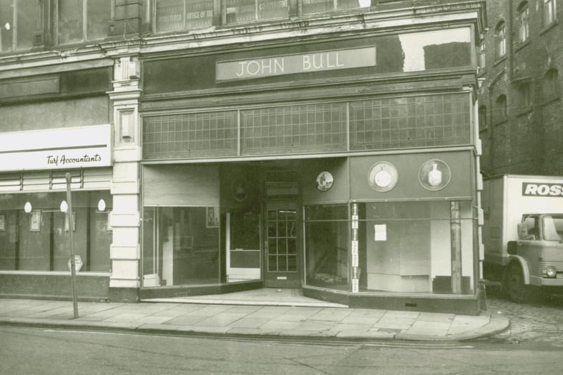 John Bull's Shop in Hammerton Street, Burnley, taken in 1979. Credit: Lancashire County Council.