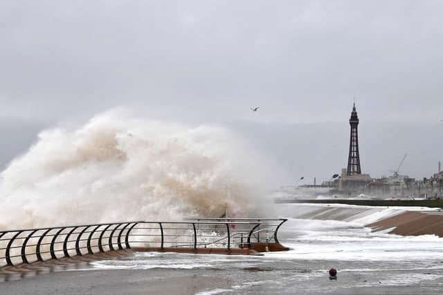 More heavy rain and strong winds have been predicted to hit Lancashire