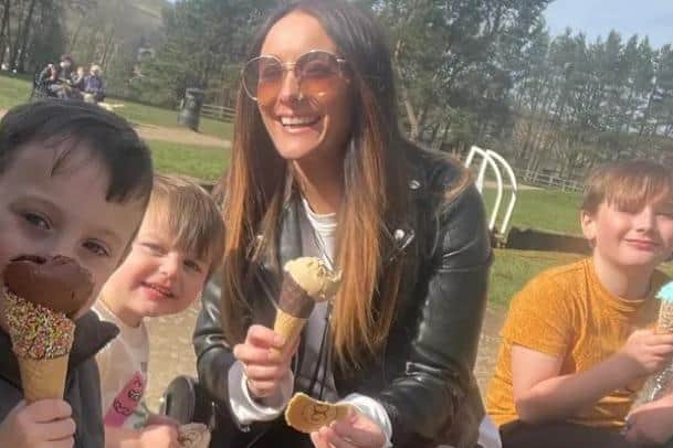 Frankie Jules-Hough, 38, was fatally injured in a crash on the M66 in Bury, Greater Manchester on Saturday (May 13). Her son Tommy, 9, and Tobias Spencer, 4 – who is believed to be her nephew – were also seriously injured. Her other son, Rocky, two, suffered minor injuries