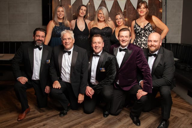Guests attending Healthier Heroes Ball 2023 at Burnley Football Club. Credit: Vicky Leigh Photography.
