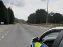 A motorcyclist died in hospital after suffering serious injuries in a crash on the A59 (Credit: Lancashire Police)