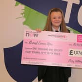 Ebony Wilkinson, who attends Shuttleworth College, has raised money for Breast Cancer Now.