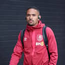 BURNLEY, ENGLAND - AUGUST 11: Vitinho of Burnley arrives at the stadium prior to the Premier League match between Burnley FC and Manchester City at Turf Moor on August 11, 2023 in Burnley, England. (Photo by Nathan Stirk/Getty Images)
