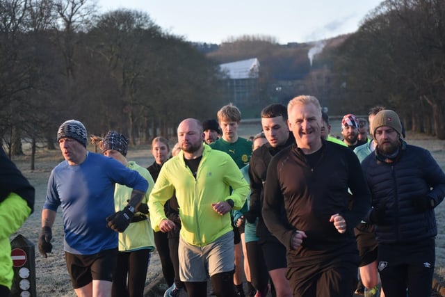 The first Saturday Burnley Park Run of 2024 at Towneley Park. Photo by George Webster.