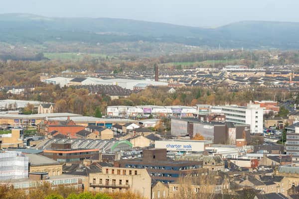 Overlooking Burnley town centre. Photo: Kelvin Stuttard