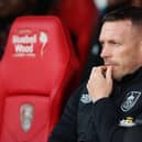 ROTHERHAM, ENGLAND - APRIL 18: Craig Bellamy, Assistant Manager of Burnley looks on prior to the Sky Bet Championship match between Rotherham United and Burnley at AESSEAL New York Stadium on April 18, 2023 in Rotherham, England. (Photo by Matt McNulty/Getty Images)