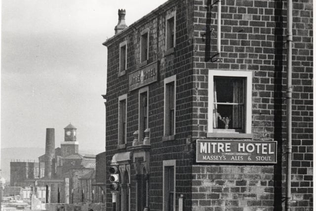 The Mitre Hotel stood at the corner of Westgate and Trafalgar Street. The actual date of the building is unclear but mid-nineteenth century is most likely. It has not been closed all that long, 1998, but the license lapsed in 2002