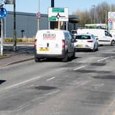 The fixed potholes on Burnham Gate, Burnley which has left the road in a mess. Resurfacing work is to be carried out in June