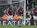 Burnley's players react to West Brom's late leveller