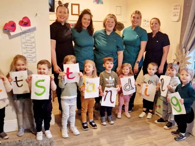 Early Bairds Nursery in Billington has been rated 'outstanding' in its first Ofsted inspection