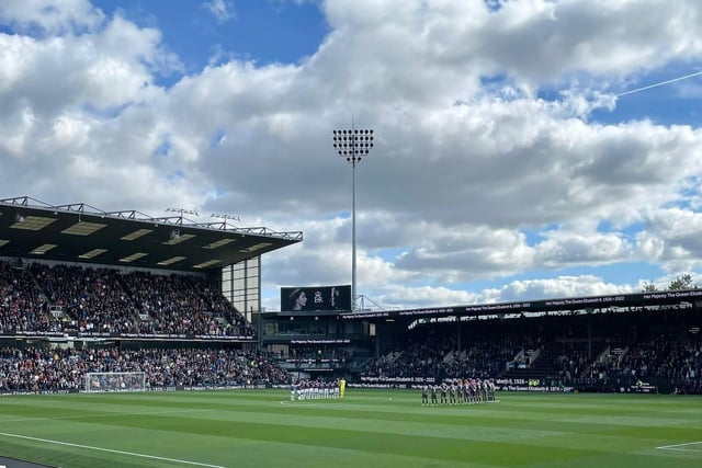 A one minute silence was observed at Turf Moor  before Burnley's home game against Bristol City. And singer Gavin Young received rousing applause from the fans when he sang the National Anthem ahead of the game