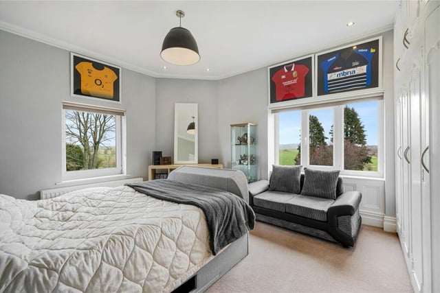 Lovely views from this bedroom
