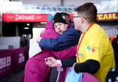 Enable U2's Neurodiversity Awareness received a Guard of Honour at Burnley FC match