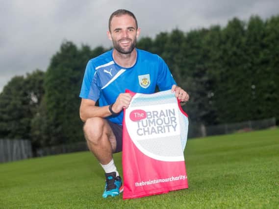 Barry O'Brien is running the Chicago Marathon for the Brain Tumour Charity. Photo: Andy Ford.