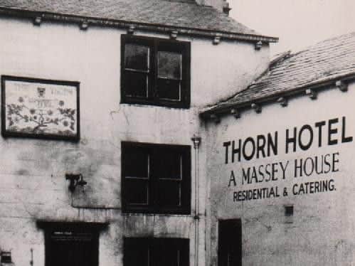 The Thorn Hotel was in St James's Street in Burnley