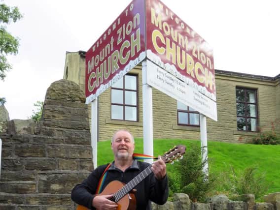 Alan Scholes is tuning up to sing 70 songs for his 70th to raise money for Mount Zion Church in Cliviger