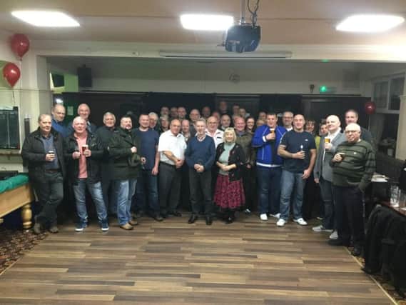 Over 50 guests were in attendance at the event at The Colne Legion on Keighley Road in Colne.