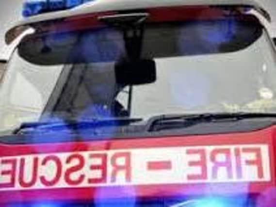 Fire crews attended a fatal road accident in Hapton this morning