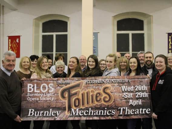 Burnley Light Opera Society is presenting Follies at The Burnley Mechanics this month. (s)