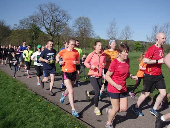 Over 400 runners took part this weekend