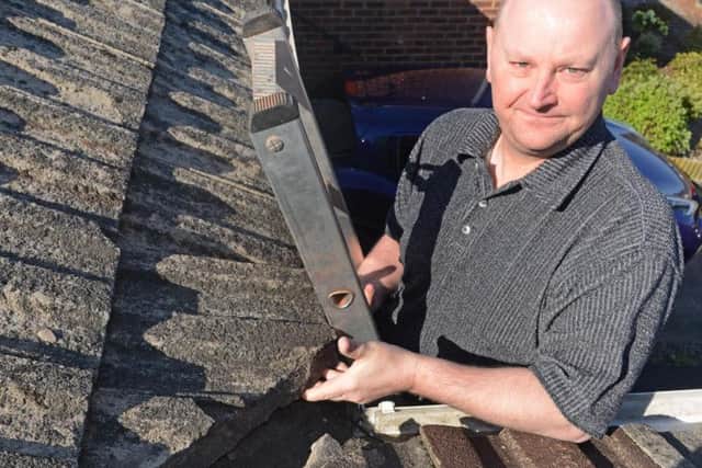 Ronald Hardacre assesses the 'shoddy' roofing work