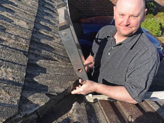 Ronald Hardacre assesses the 'shoddy' roofing work