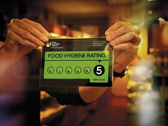 Several businesses have scored top marks in the food hygiene rating awards