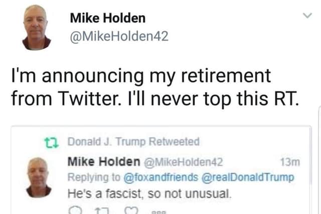 The Trump retweet