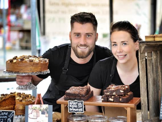 Alton Riley and Lydia Cowgill of Millionaires Bakery