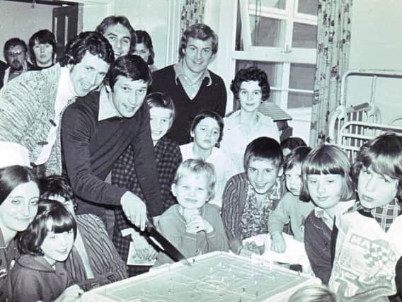 Do you recognise anyone in this photograph taken in the children's ward at Burnley General Hospital in 1976?