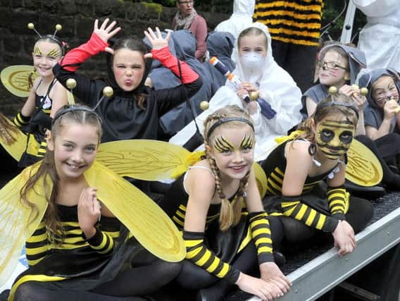 Youngsters enjoying themselves at a previous Colne Gala