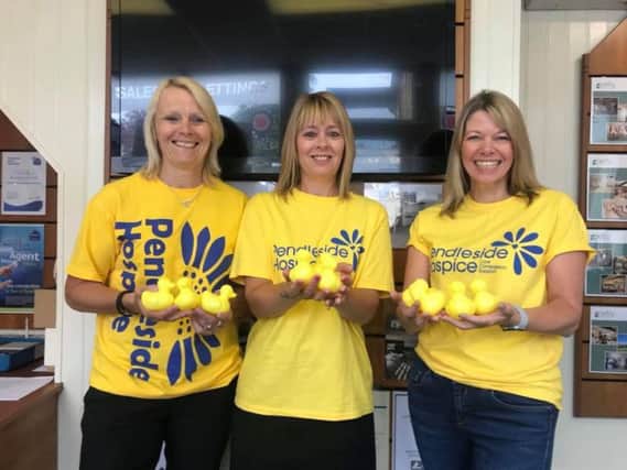 Petty's staff ready for hospice duck challenge