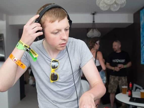 Burnley DJ Matty Robinson has been tipped for the top by music experts