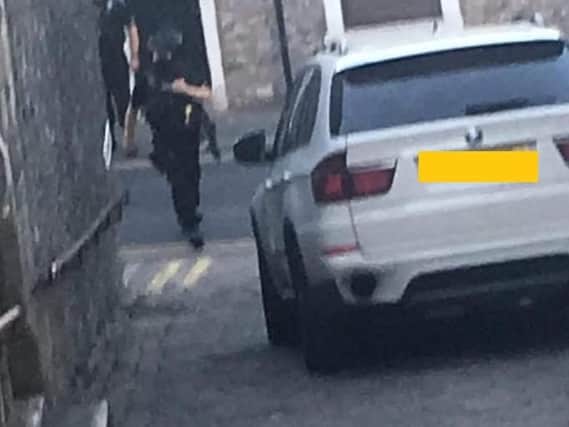 Lancashire police have arrested four people on suspicion of firearms offences in Clitheroe and Nelson